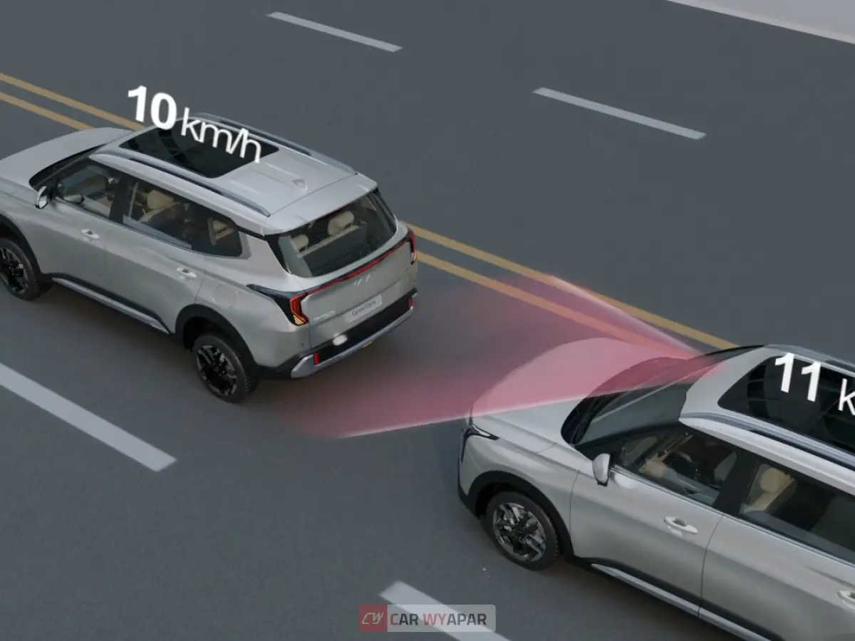 Kia Carens Clavis Top Feature